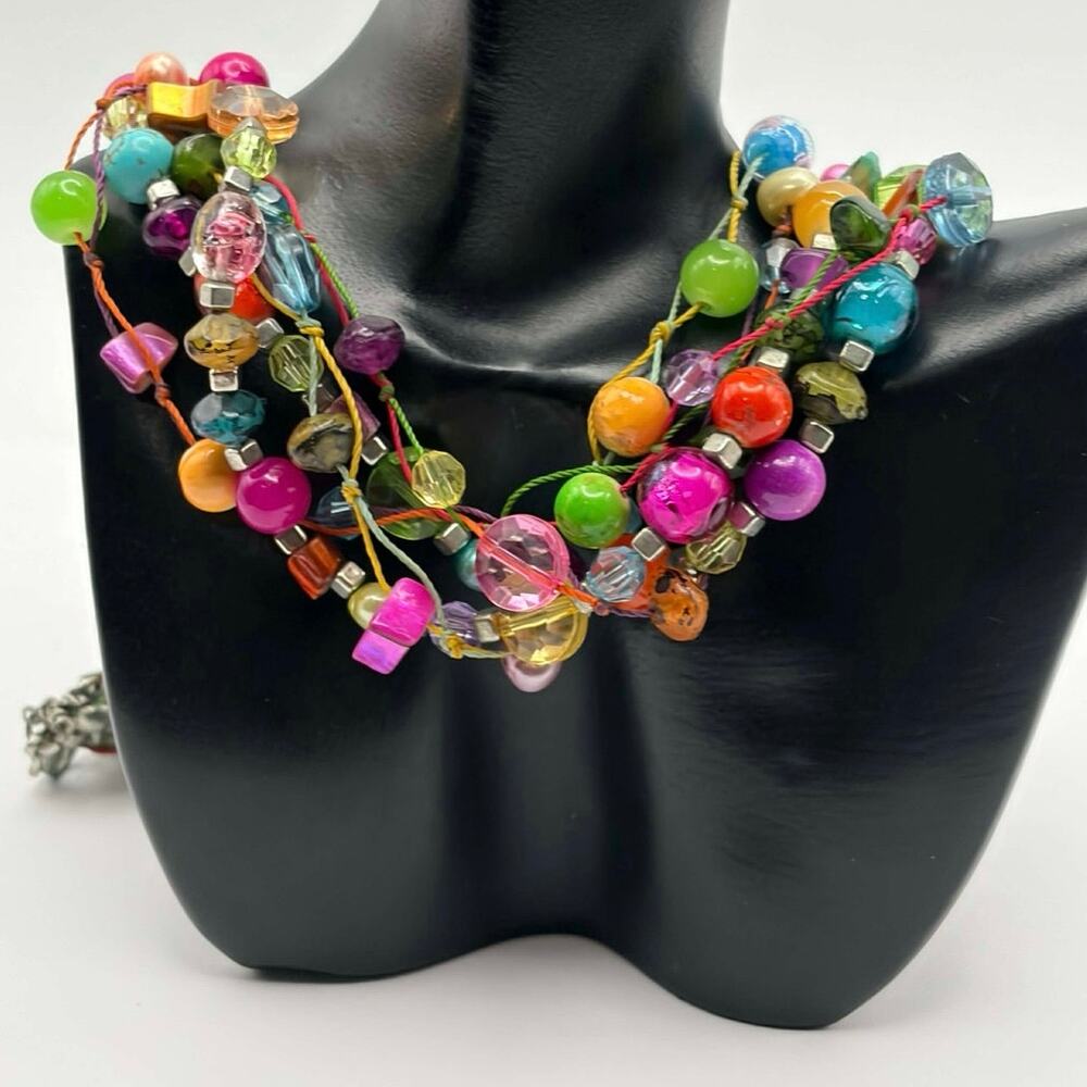 Multicolor Beaded Necklace